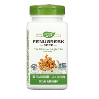 Natures Way Fenugreek Seed  610 mg 180 Capsules