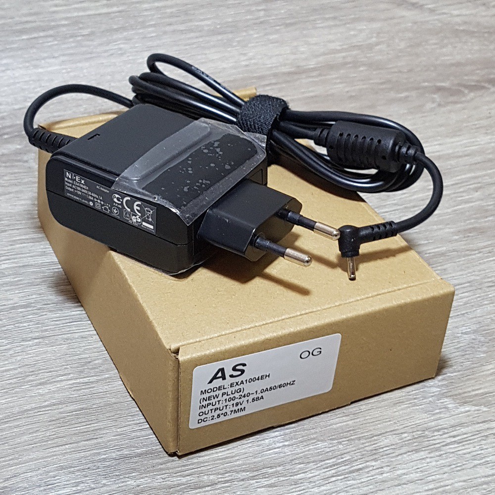 อะแดปเตอร์ Ac ของแท้ Asus 19v 1.58a Ad82000 30w/ 2.5*0.7mm Asus Eee Pc