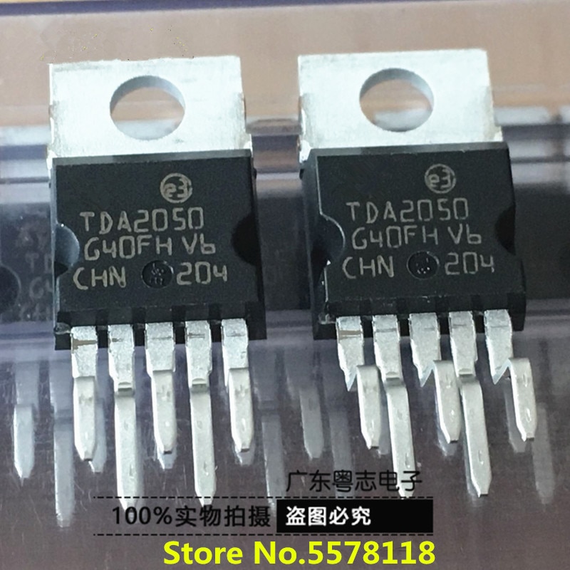 10 ชิ้น/ล็อต TDA2050 TDA2050A 2050 TO-220 IC คุณภาพดีที่สุด