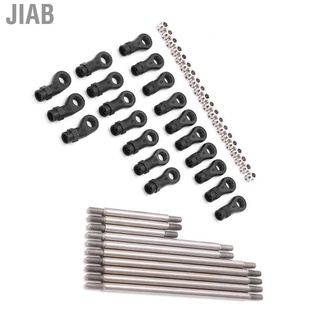 Jiab RC Metal Link Tie Rod Pull with End Ball Set for Traxxas TRX4 324mm Wheelbase 1/10 Car