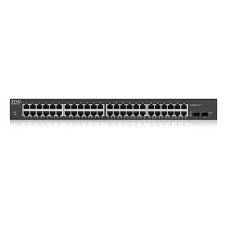 ZYXEL 48-Port GS1900-48 GbE Smart Managed Switch with GbE Uplink (Warranty LT)