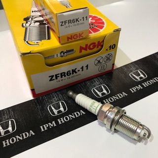 หัวเทียน NGK ZFR6K-11 Honda CRv GEN 2 RD4 RD5 2002-2006 CRv GEN 3 2400cc 2007-2012 Stream 2.0 2000cc 2002-2006 Accord CM5 2003-2007 Jazz GD3 City GD8 VTEC 2003-2008 Civic FD1 FD2 2006-2011