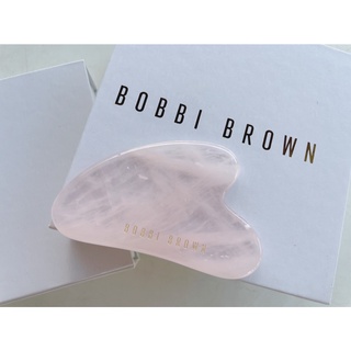 กัวซาหินแท้ท้าให้ลอง BOBBI BROWN หินนวดหน้า กัวซา หินกัวซา นวดหน้า ROSE Quartz Guasha ลูกกลิ้งหน้า เครื่องสำอางแบรด์เนม