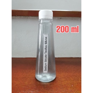 Sodium Silicate โซเดียม ซิลิเกต (ชนิดเข้มข้น)​ 200ml