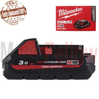 Milwaukee แบตเตอรี่ M18HB3 18โวลท์ 3แอมป์-อาว High Output