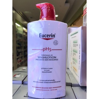 EUCERIN PH5 WASH LOTION 1000 ML ยูเซอริน พีเอช 5  วอชโลชั่น โลชั่นอาบน้ำถนอมผิว สำหรับผู้ที่มีผิวแห้งมาก และแพ้ง่าย