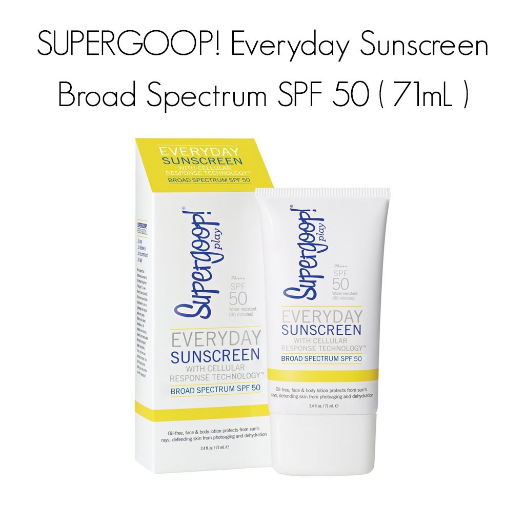 SUPERGOOP Everyday Sunscreen Broad Spectrum 71ml SPF50 PA+++ โลชั่นกัน