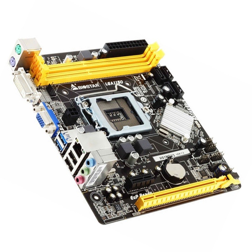 BIOSTAR Mainboard H81MDV3 'STrek' INTEL 1150 (VGA On)