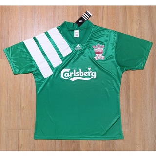 เสื้อฟุตบอลย้อนยุค ลิเวอร์พูล 100 ปี ชุดเยือน ฤดูกาล 1992/93 Liverpool เกรด AAA