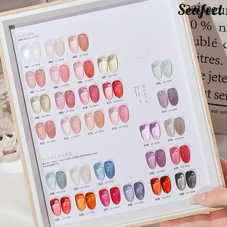 Seafeel ❤ 10ml Nail Polish Water Permeable Ice Penetration Liquid Translucent Jelly Manicure Gel Polish for Summer