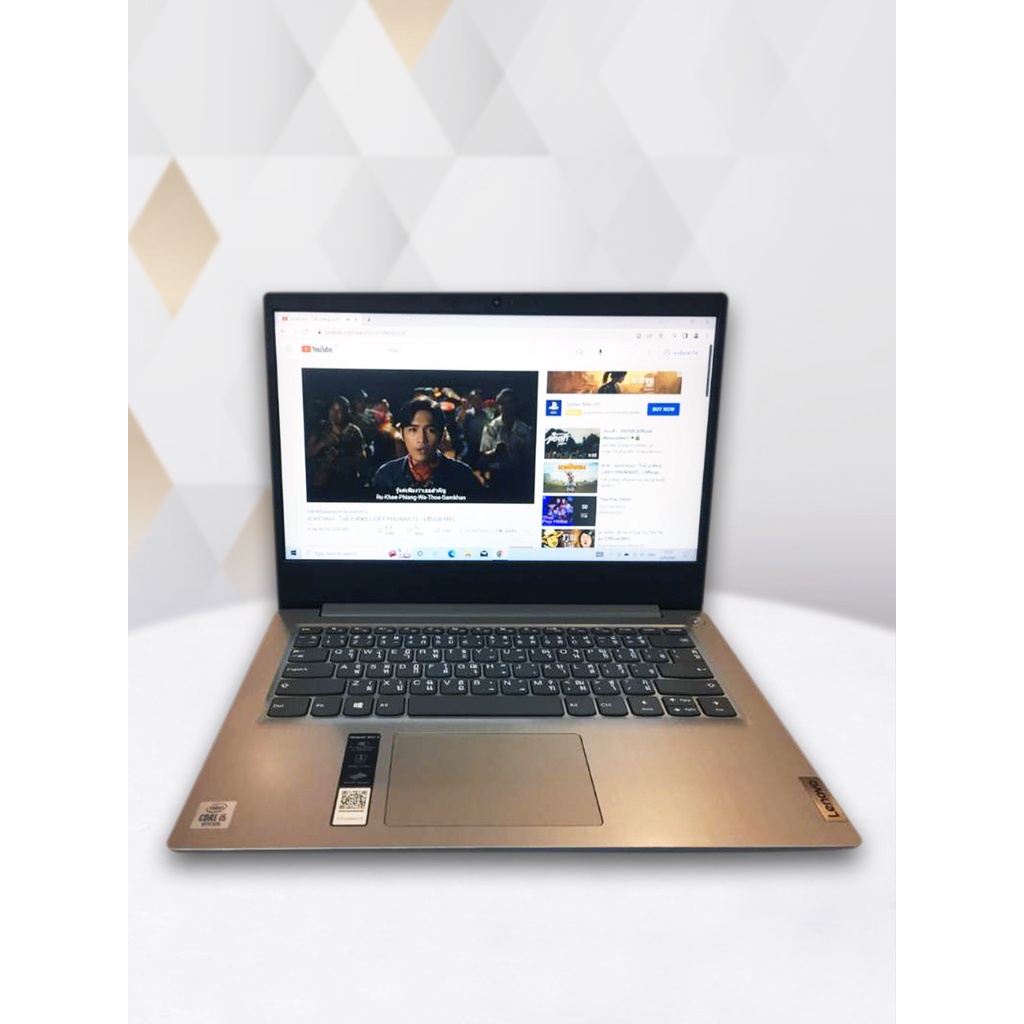 N/B Lenovo IP 3 14IML05 81WA00Q9TA (14) Platinum Grey หน่วยประมวลผล Intel Core i5-10210U Processor