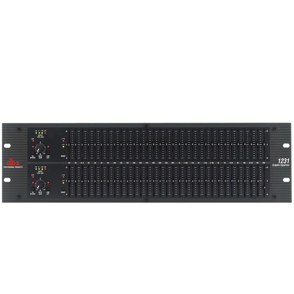 DBX 1231 เครื่องปรับแต่งความถี่สัญญาณเสียง อีคลอไลเซอร์ Dual Channel 31 Band