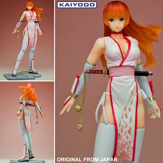 Model Figure งานแท้ Original ฟิกเกอร์ Kaiyodo Dead or Alive เดด ออร์ อะไลฟ์ Kasumi คาซึมิ ชุดขาว White Bome Collection