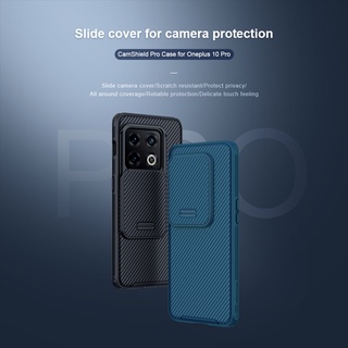 สําหรับ OnePlus 10 Pro เคส NILLKIN Camshield Pro สไลด์ ฝาครอบเลนส์กล้อง ป้องกันความเป็นส่วนตัว เคส One Plus 10Pro