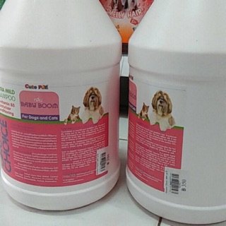 แชมพู ผสมครีมนวด Groomer Choice กลิ่น baby boom ขนาด 3800ml