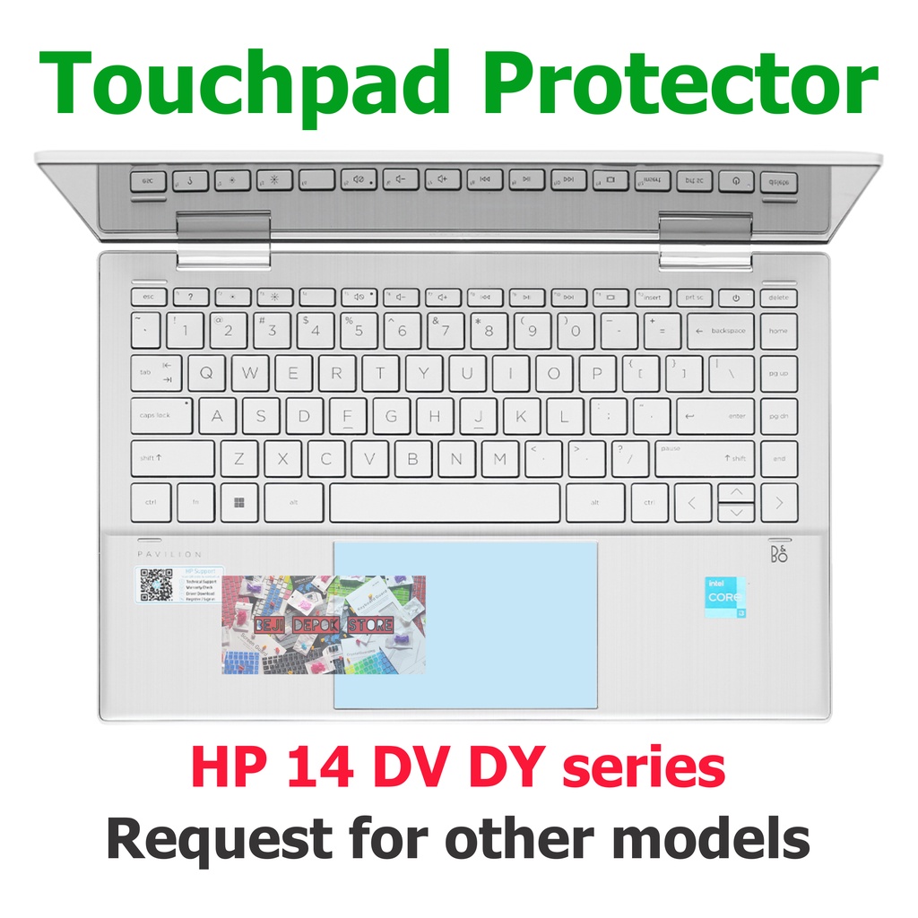 ทัชแพด HP Pavillion X360 14 DV DY series DY0063TU DY0066TU DY1002NS DV0065TX DV0516TX DV0514TX Prote