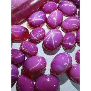 Thailand STAR RUBY size oval 9x7mm 1 pieces  รูปไข่(พลอยสั่งเคราะเนื้อแข็ง) พลอย STAR