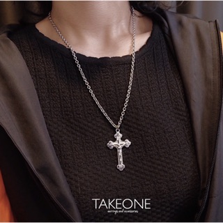 ⛓TAKEONE Handmade 🛠สร้อยสแตนเลสไม้กางเขน