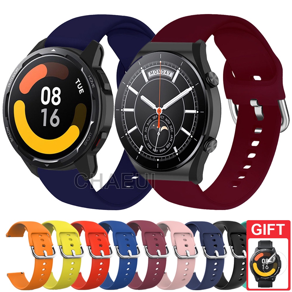 22 มม.สายคล้องคอซิลิโคนสําหรับ Xiaomi Watch 5 / S4 / S3 / 2 Pro / S1 Active / S1 Pro / Mi Watch Colo