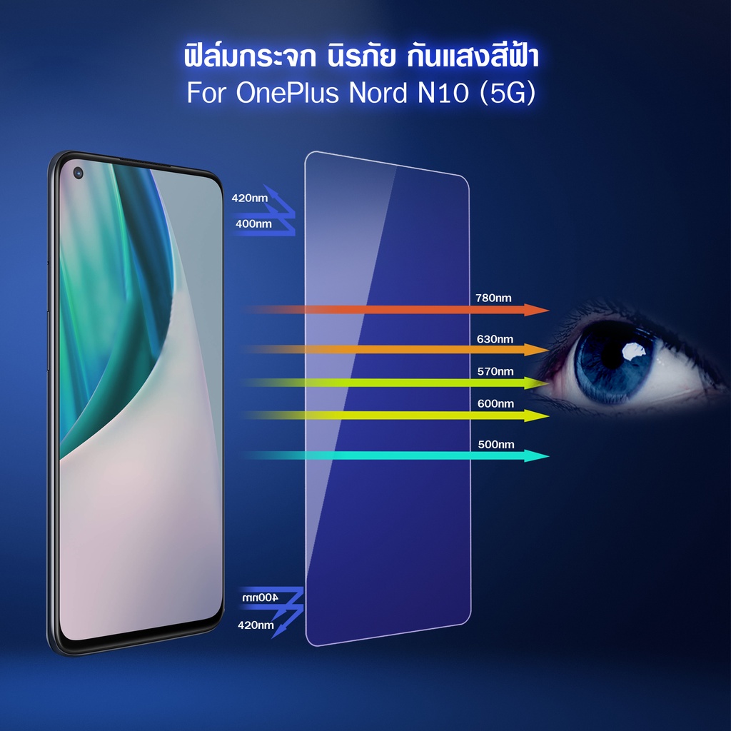 ฟิล์มกระจก นิรภัย วันพลัส นอร์ด เอ็น10 / เอ็น100  Tempered Glass Screen For OnePlus Nord N10 (5G) / 