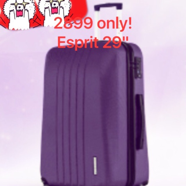 กระเป๋าเดินทาง Esprit Trolly Luggage แท้ 29 นิ้ว สีม่วงเข้ม