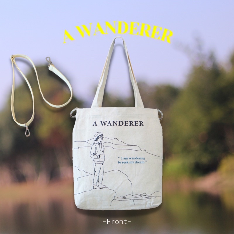 VAME - Minimal crossboy tote bag - A WANDERER