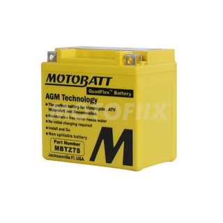 แบตเตอรี่ GEL MOTOBATT MBTZ7S