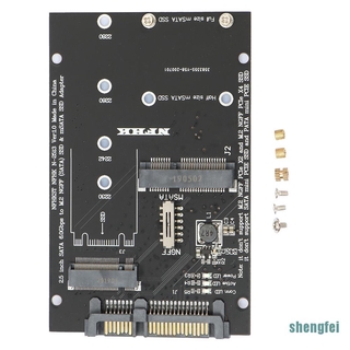 (Sf) ม. 2 Ngff Msata Ssd To Sata 3. 0 2 In 1 สําหรับพีซี