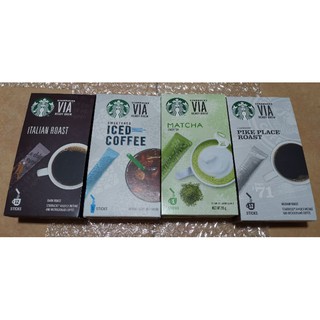 กาแฟ/ชาเขียว​ VIA.สตาร์บัคส์ราคาพิเศษ​