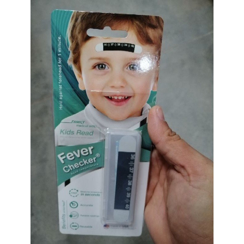 แถบวัดไข้เด็ก : Fever Checker