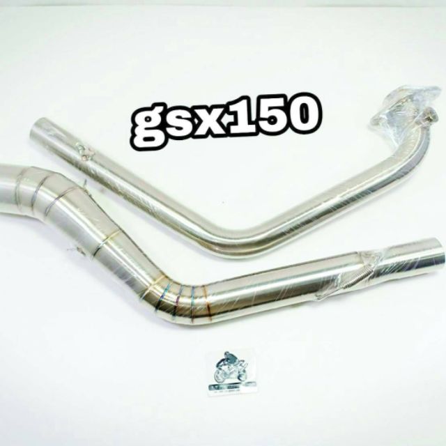 คอท่อ GSX S150/R150 ผลิตจากแสตนเลสเกรด 304 อย่างดีสวม 2 นิ้ว(51 มม.)