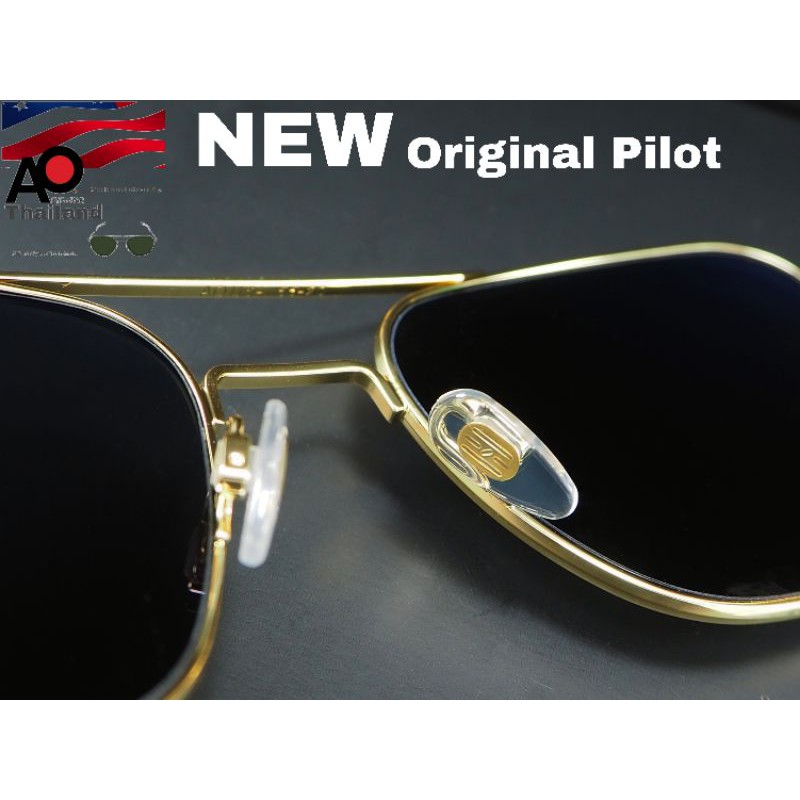 แว่นตาAO Eyewear แท้ % รุ่น Pilot Made in USA. ตัวที่นักบินทั่วโลกนิยมใช้มากที่สุดในโลก เลนส์กระจกSkymasterคุณภาพสูง