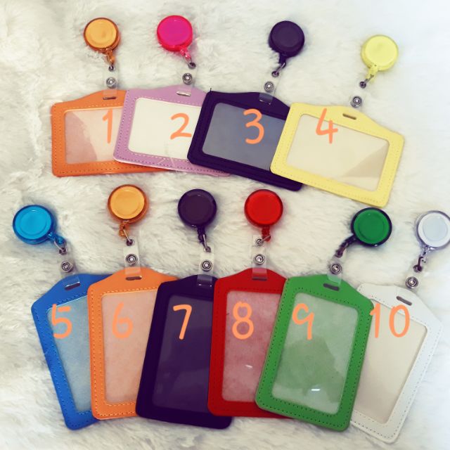 ซองใส่บัตร พนักงาน คีย์การ์ดหอ คีย์การ์ดต่างๆ พร้อมโยโย่ ซองบัตร+โยโย่ บัตรนักศึกษา บัตรBTS ซองคีย์ก