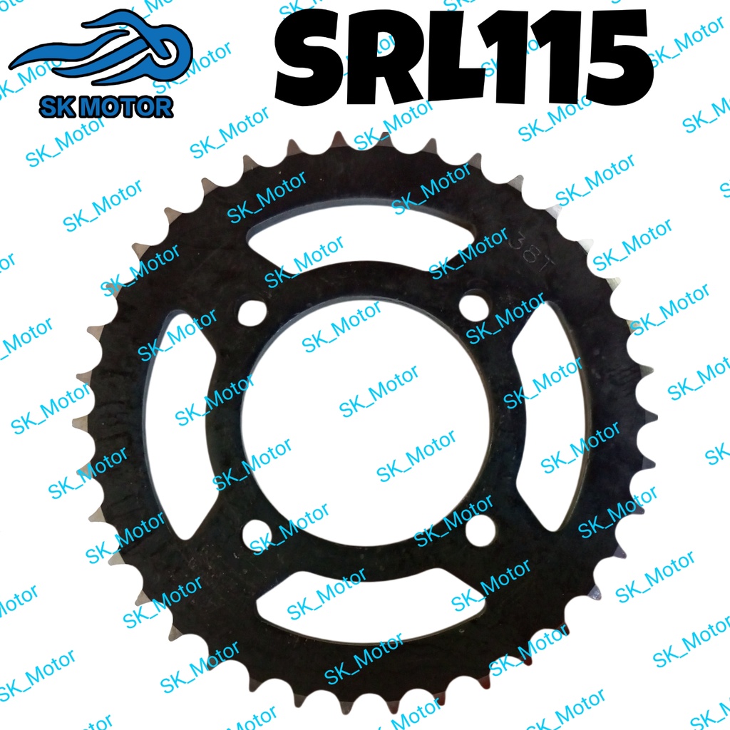 (428) 28T~44T Yamaha LAGENDA 115 SRL 115 / SRL 115 FI / EZ115 EZ สเตอร์หลัง Spoket Belakang SRL115