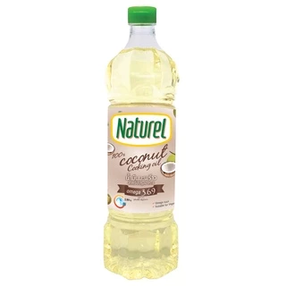 เนเชอเรล น้ำมันมะพร้าว ชนิดขวด 1 ลิตร x 2 ขวด Naturel coconut oil 1L x2 bottles