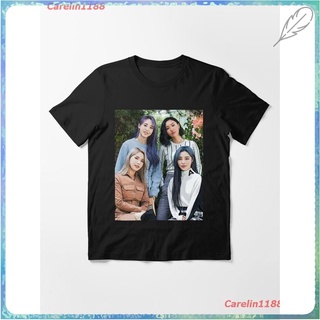 Korea Mamamoo In The Garden Essential T-Shirt ผู้หญิง ดพิมพ์ลาย ดผ้าเด้ง คอกลม cotton แฟชั่น discount Unisex