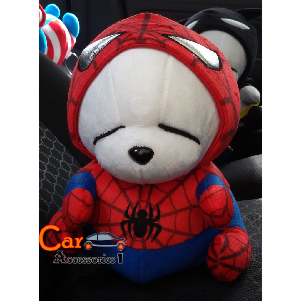 ลิขสิทธิ์แท้ 100% พร้อมส่ง! ตุ๊กตามาชิมาโรสไปเดอร์แมน Mashimaro  9"