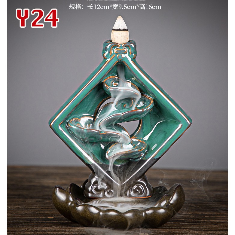 🧧💥สายมู ห้ามพลาด เชิงวางกำยานควันน้ำตก ไซส์ XL / Y หยก แถมฟรี กำยาน 20 ดอก !!! ไหว้พระ สวดมนต์ ✨ - รูปที่ 5