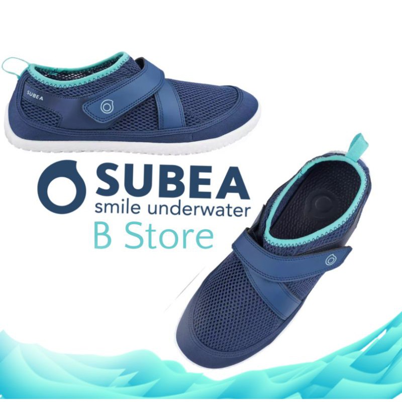 รองเท้าลุยน้ำรุ่นใหม่ Subea  Aquashoes500 สี Turquoise