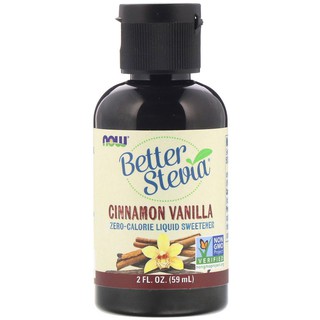 [🚚พร้อมส่ง] Cinnamon Vanilla - น้ำตาลหญ้าหวาน Stevia แบบน้ำ 59ml (keto Friendly) ✔️✔️ถูกที่สุด✔️✔️