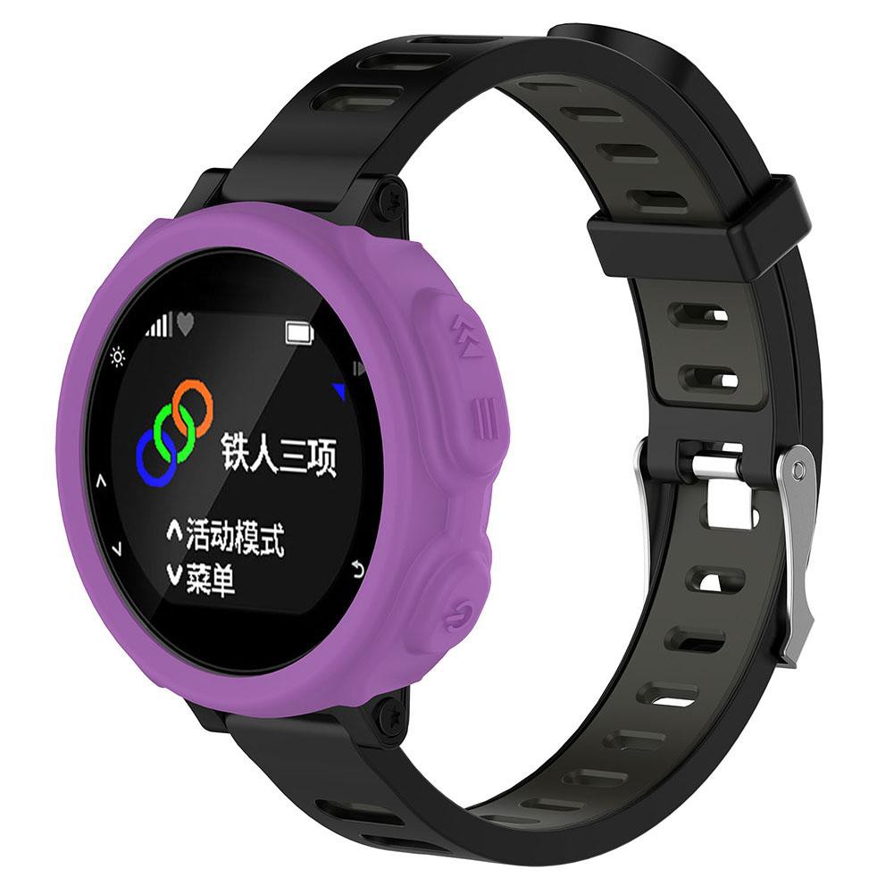 เคสนาฬิกาข้อมือ ซิลิโคน สีพื้น สำหรับ Garmin Forerunner 235 735 XT
