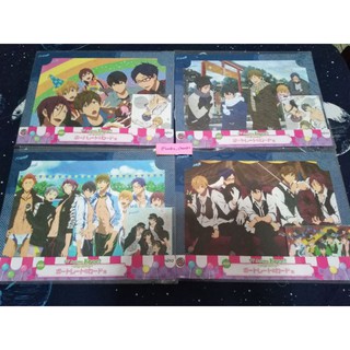 SET 2 แผ่น โปสเตอร์(ขนาด A4)​ + โปสการ์ด​ จากเรื่อง FREE ของสะสมอนิเมะ