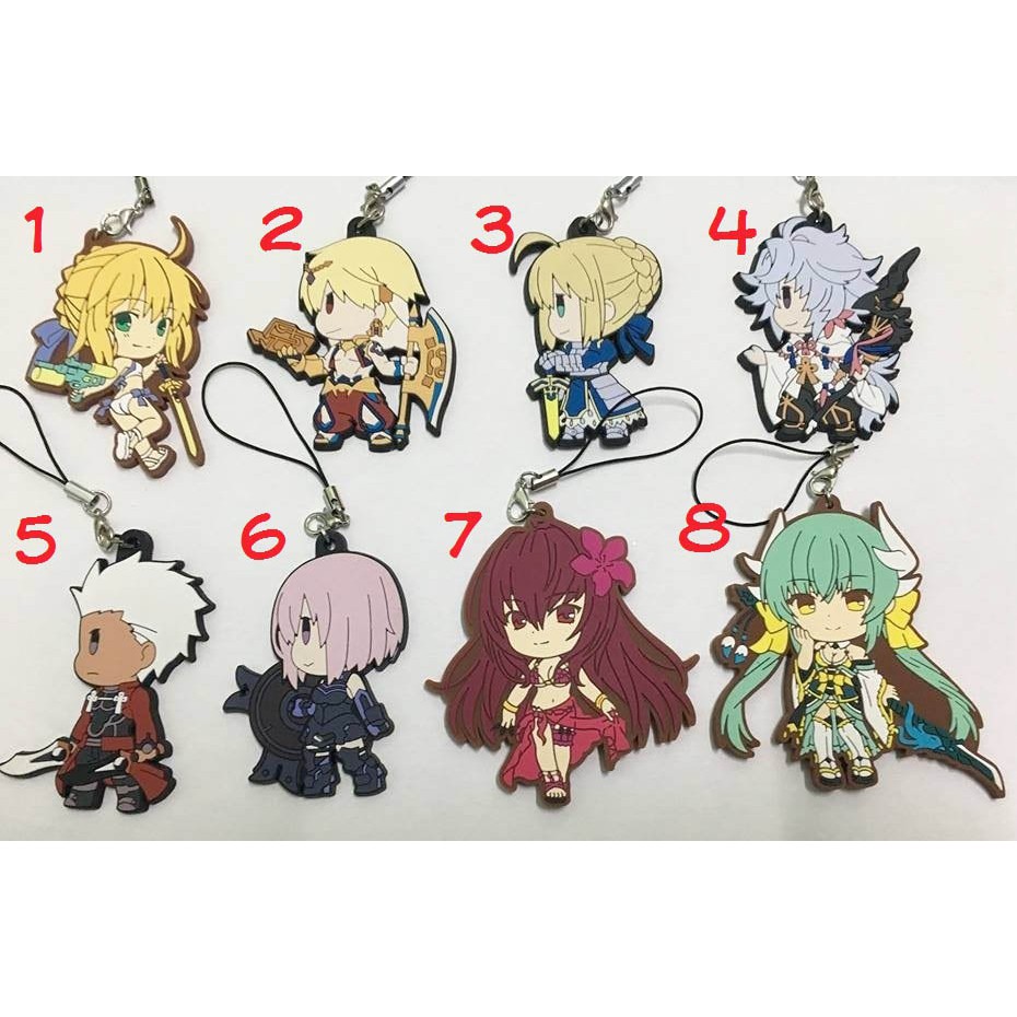 พวงกุญแจ Fate Grand 2nd ของแท้