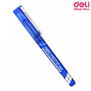 Deli Q203 Roller Pen ปากกาเจล ขนาดเส้น 0.7mm มีให้เลือก 2 สี (แพ็ค 1 แท่ง) หมึกคุณภาพดี ปากกา เครื่องเขียน ปากการาคาถูก