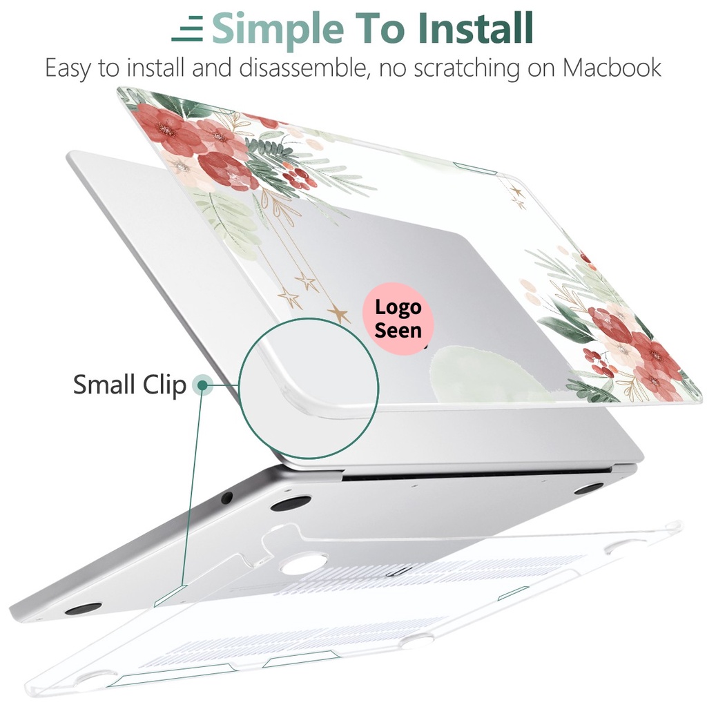 4in1 เคสโทรศัพท์มือถือแบบใส สําหรับ Macbook Pro Air M2 A2681 A2338 M1 2020 Air13 A2337 A2179 A1932 A1466 2012-2017 Pro13 14 16 M1 2021 A2442 A2485 A1708 A2159 A1989 A1706 #6