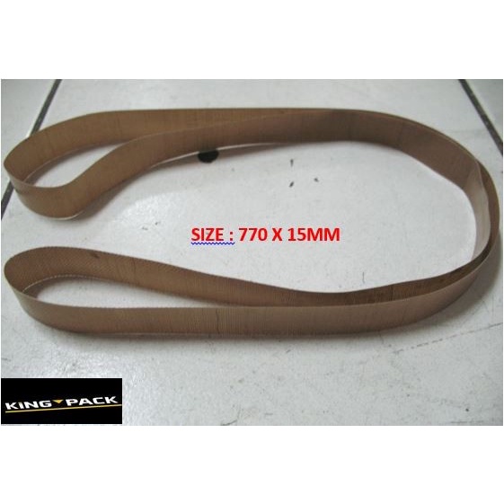 MESIN TEFLON BELT/เข็มขัดออกกําลังกาย/เครื่องซีลแบนด์ FRB-770/SIZE:770x15mm