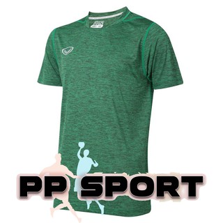 เสื้อผ้ากีฬา เสื้อ football สีเขียว Grand sport grand แกรนด์ สปอร์ต pro 038294 micro S-3XL(4L)