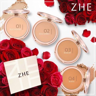 Zhe Foundation Powder 15กรัม