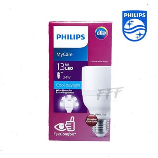 [PHILIPS] หลอดไฟ PHILIPS LEDBright 13W E27