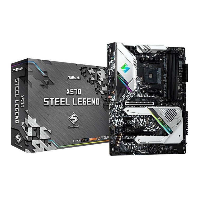 ASROCK MOTHER BOARD X570-STEEL-LEGEND